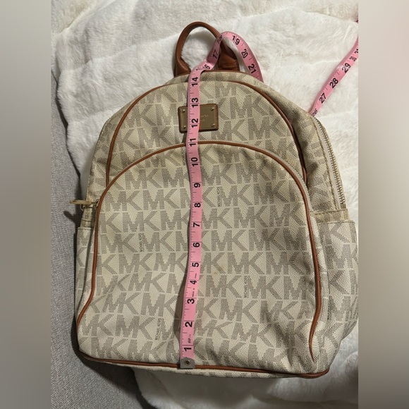 Michael Kors Monogram Jet Set Backpack - Picture 14 of 15